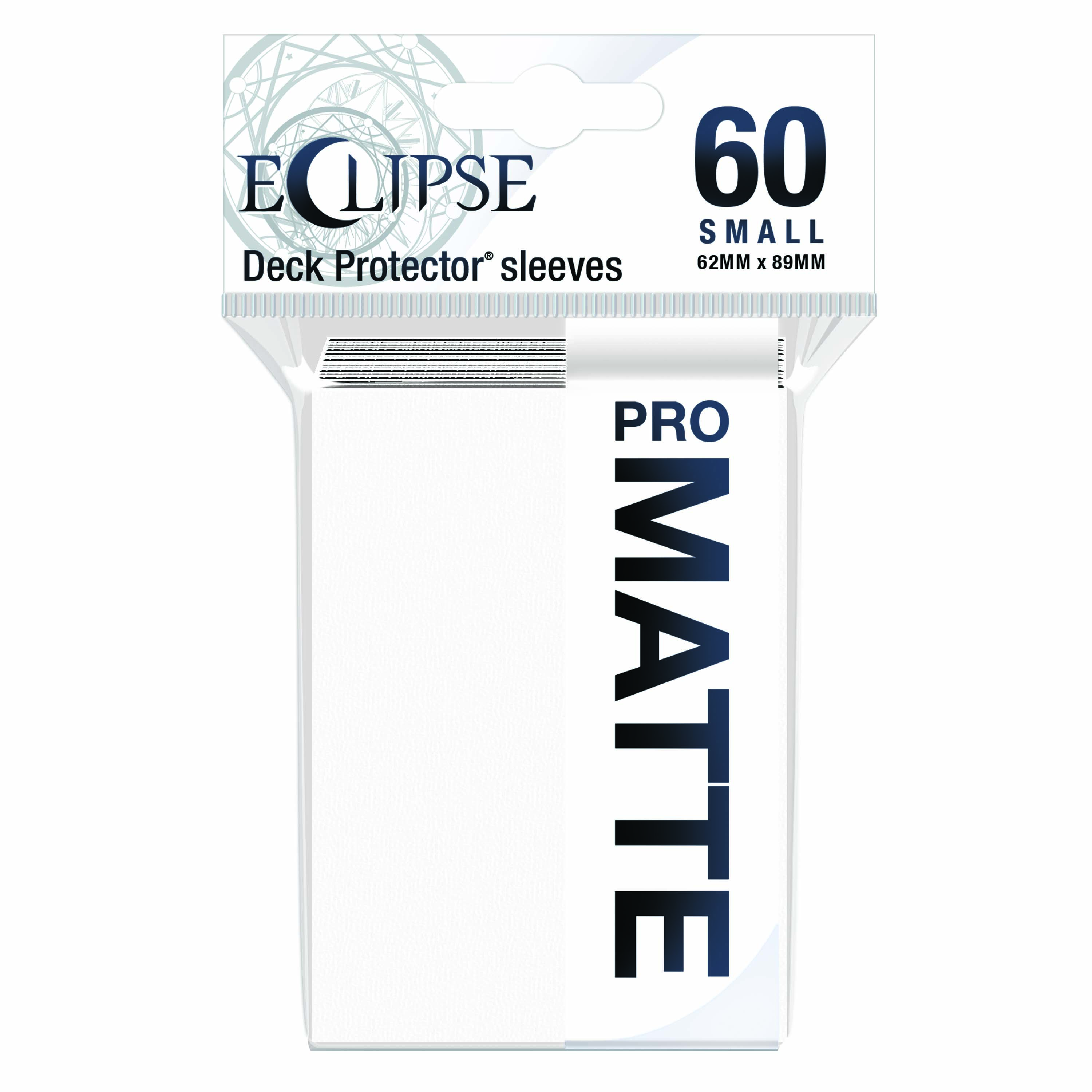 Small Sleeves - Arctic White Matte 60ct - Eclipse